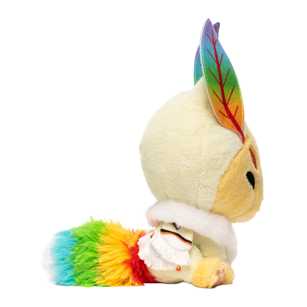 Rainbow Moth Kitten 2.0 Plushie