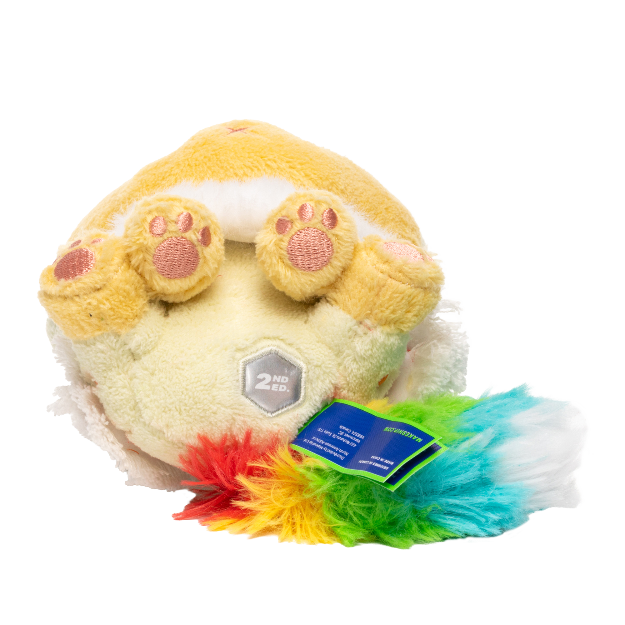 Rainbow Moth Kitten 2.0 Plushie