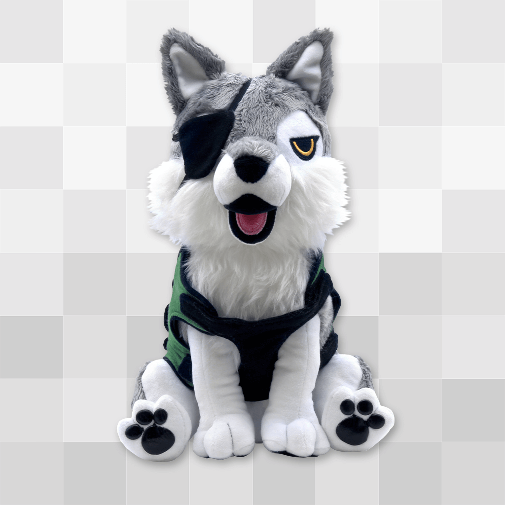 D Dog Plush