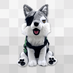D Dog Plush