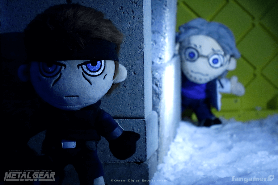 Snake and Otacon Plush Set