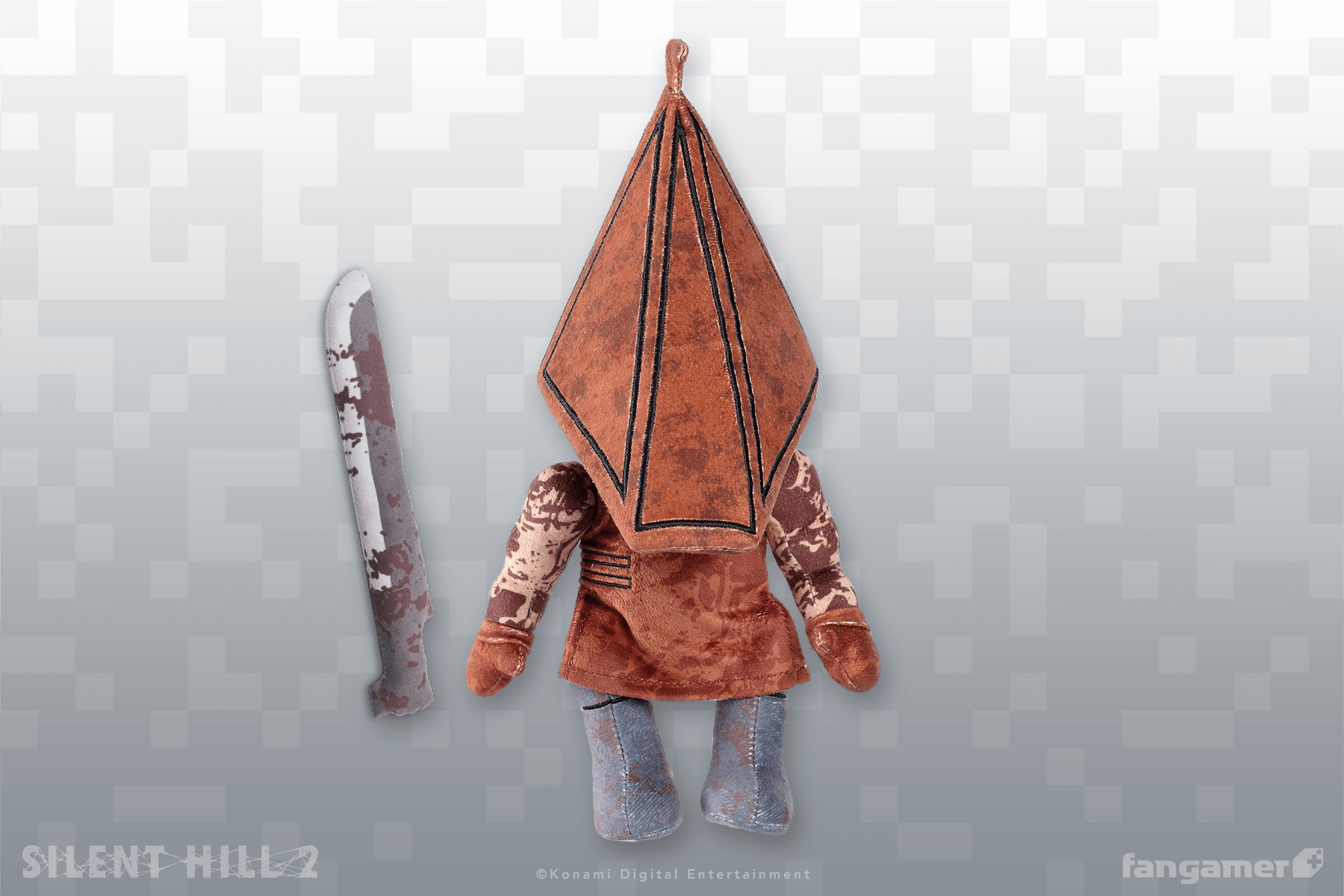 Red Pyramid Thing Plush