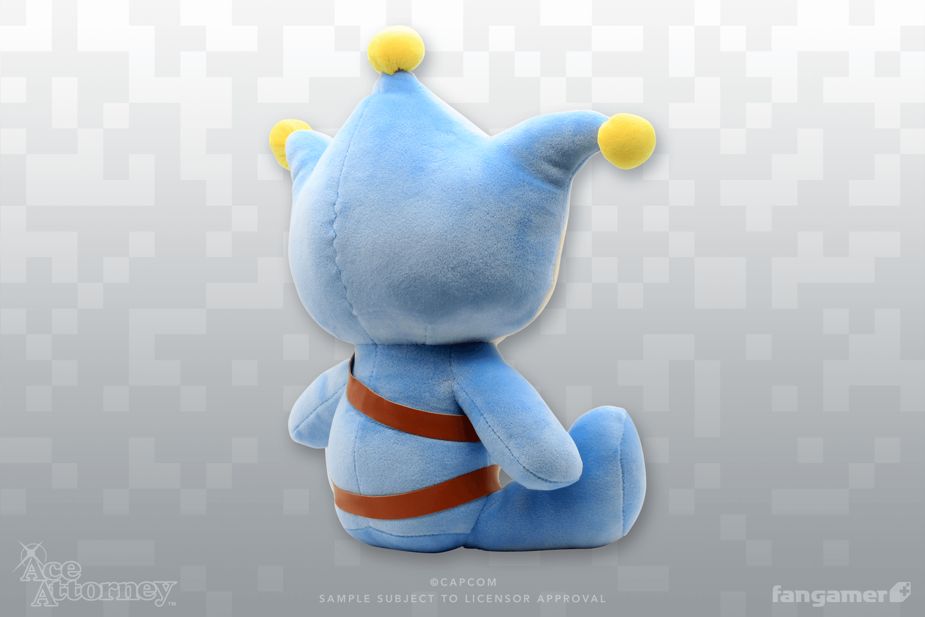 Blue Badger Plush