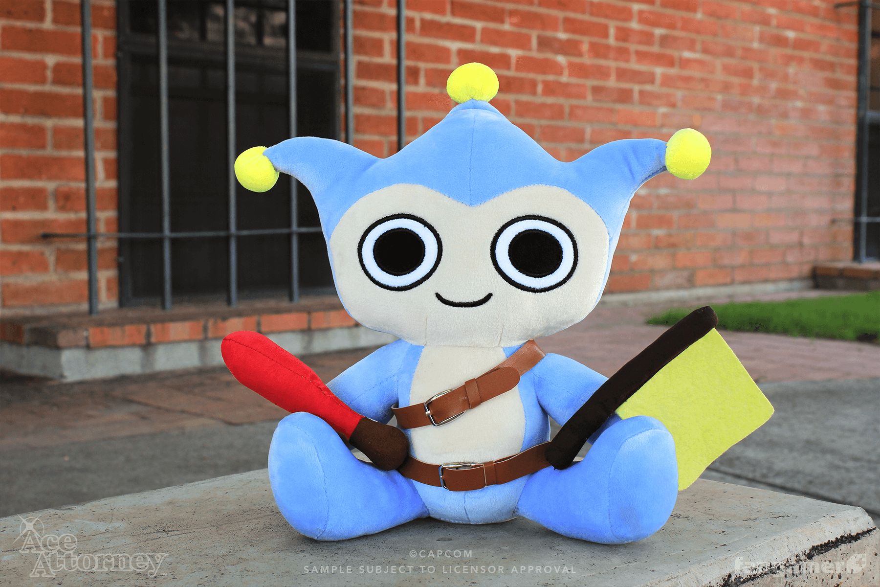 Blue Badger Plush