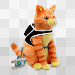 Cat and B-12 Plush Set