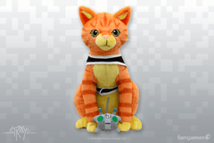Cat and B-12 Plush Set